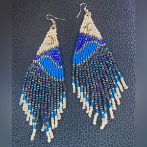 Beautifully crafted beaded handmade earrings